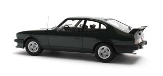 Ford Capri 2.8 Turbo 1981 Green metallic Cult Scale Models 1:18 Resinemodell (Türen, Motorhaube... nicht zu öffnen!)
